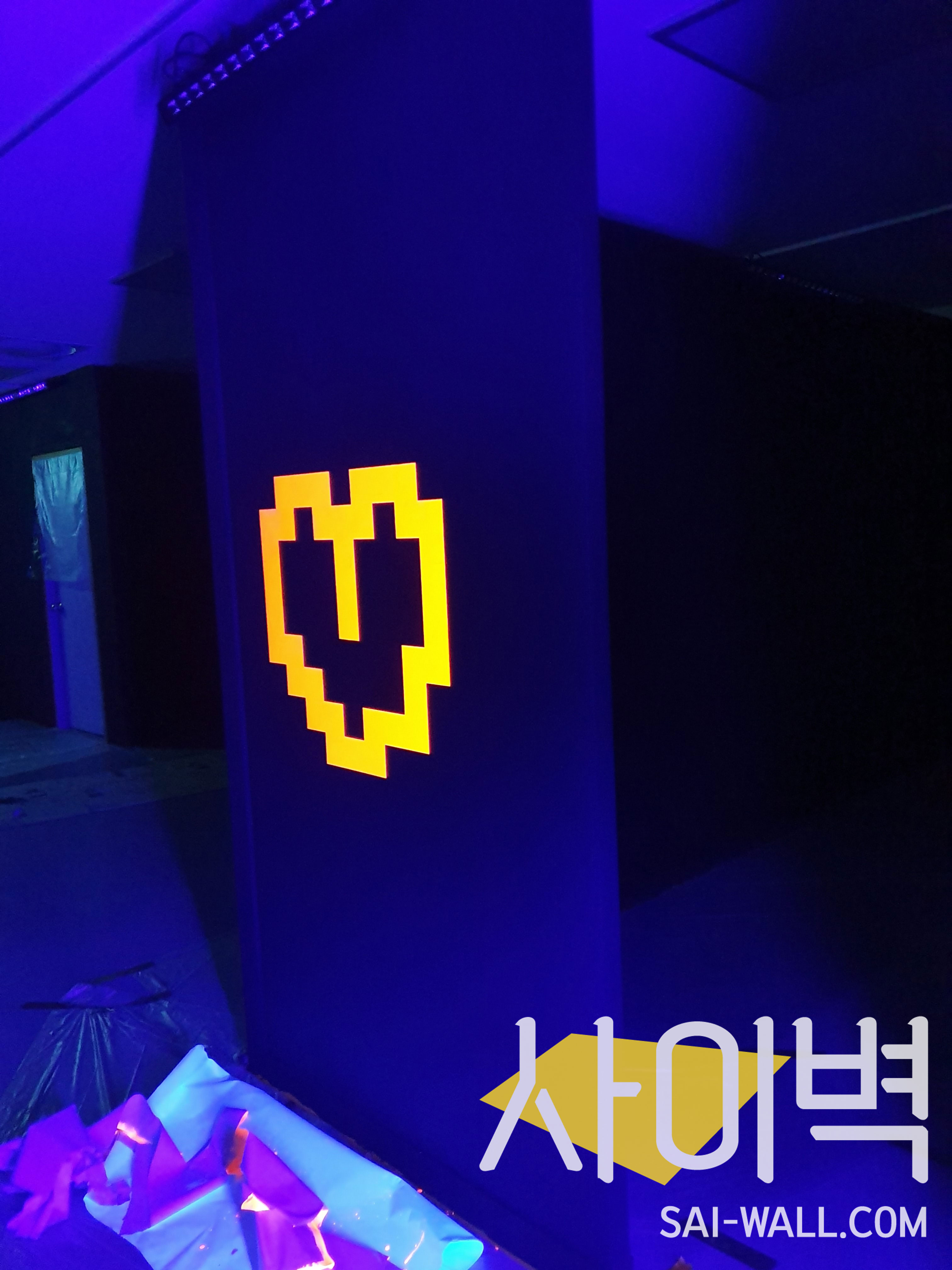 블랙라이트 벽화 벽화 시공 사진 5